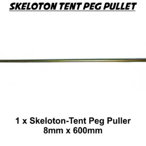 Skeloton tent peg puller